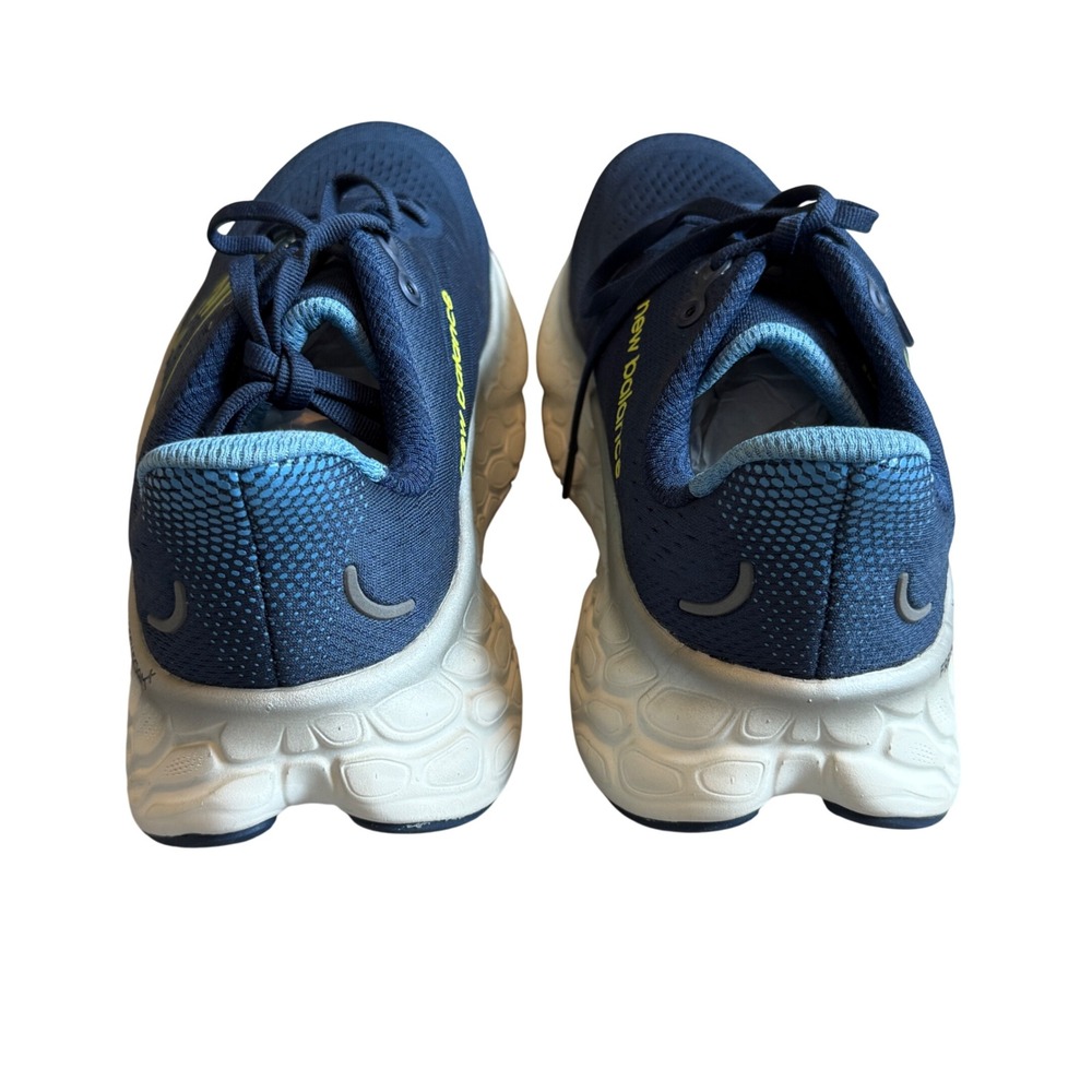 New Balance Fresh Foam X More V4 Men's Running Shoes Size 9 2E Blue/Yellow Med/D - Picture 5 of 8